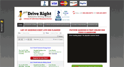 Desktop Screenshot of driverightdds.com